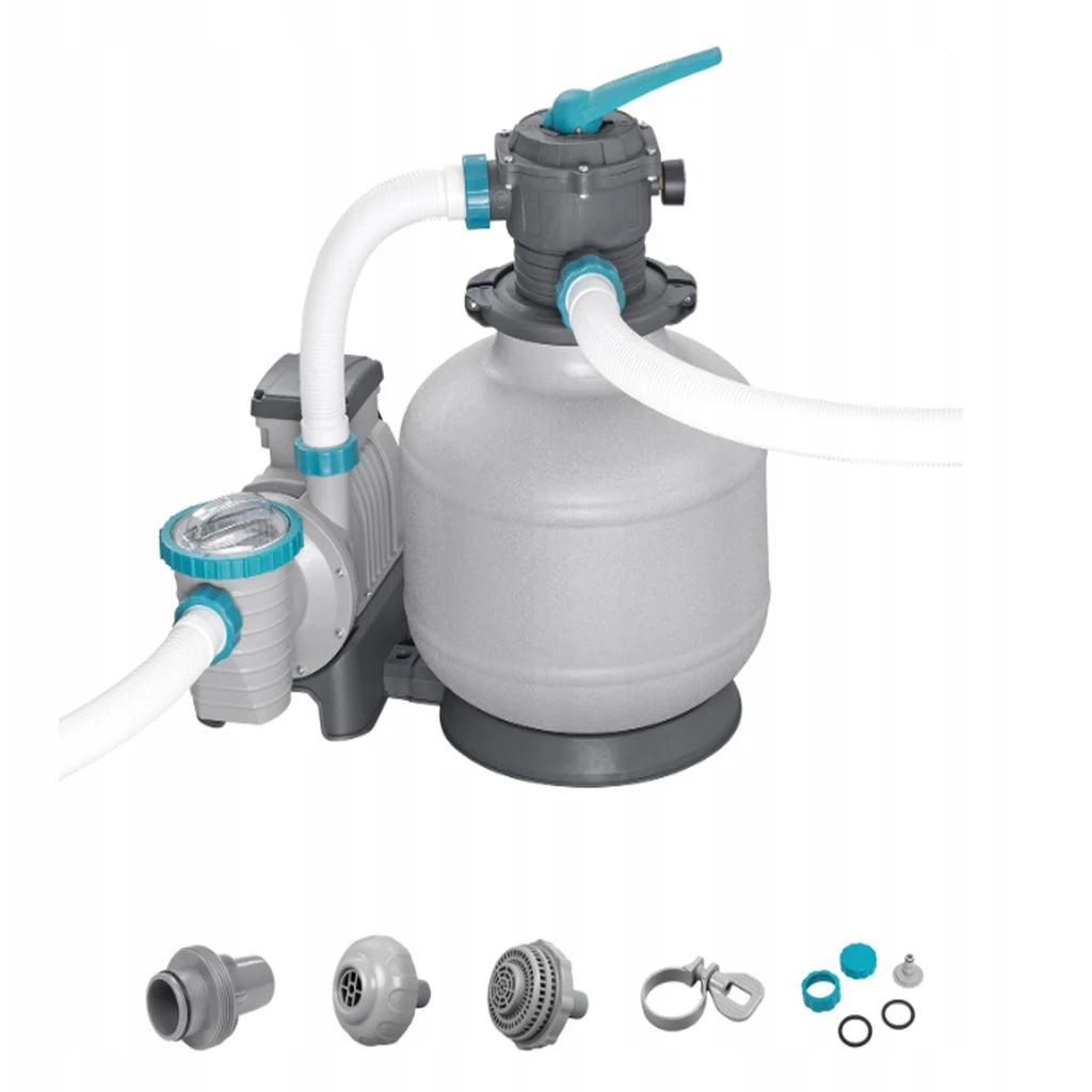Pompă Filtrare cu Nisip pentru Piscină Bestway 11355 L/h