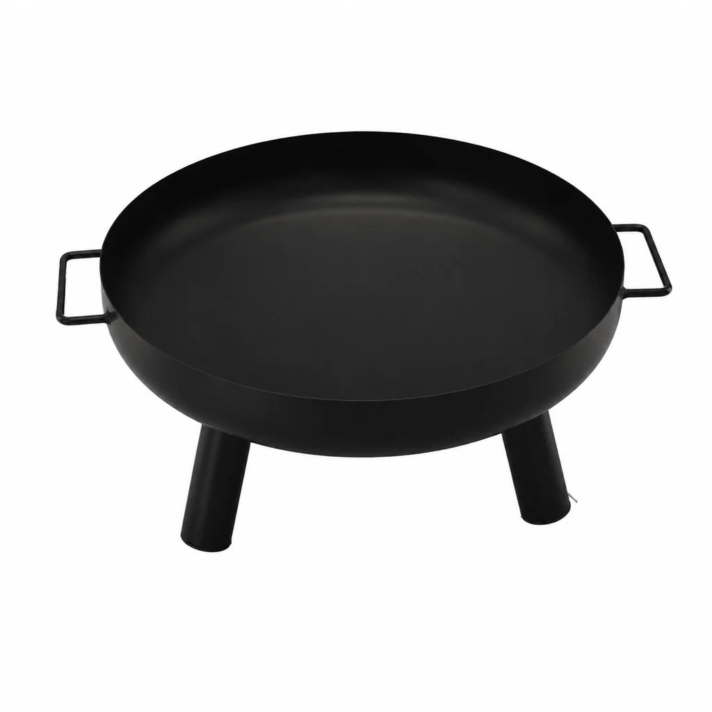 Grătar Suspendat pe Trepied cu Înălțime Reglabilă, Grătar Cromat Ø58 cm, 64,5 x 64,5 x 150 cm - MAXY