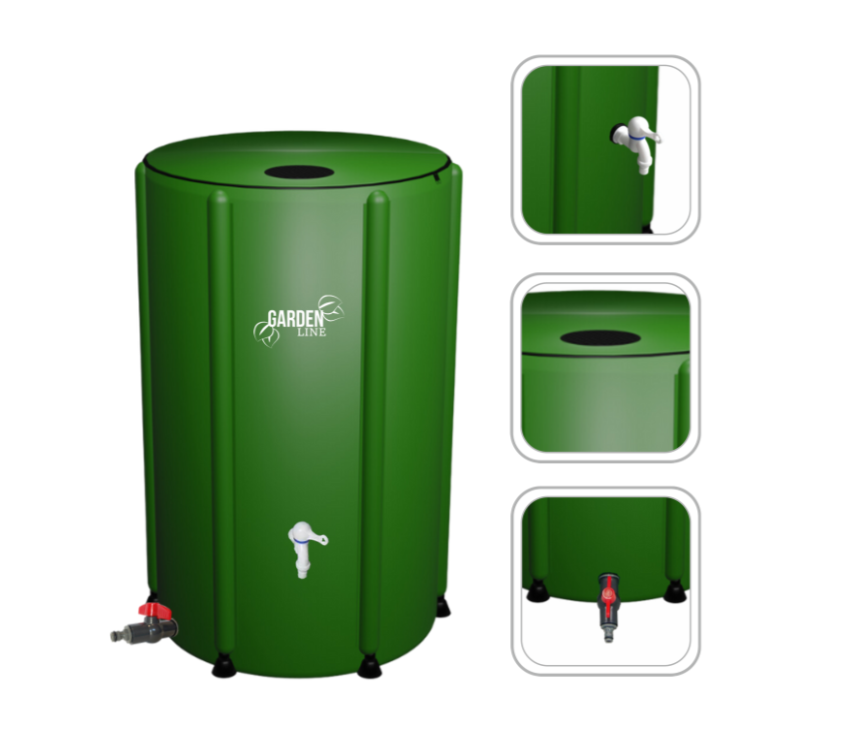 Rezervor Apa Pliabil 500L – Colectare Apa de Ploaie - MAXY