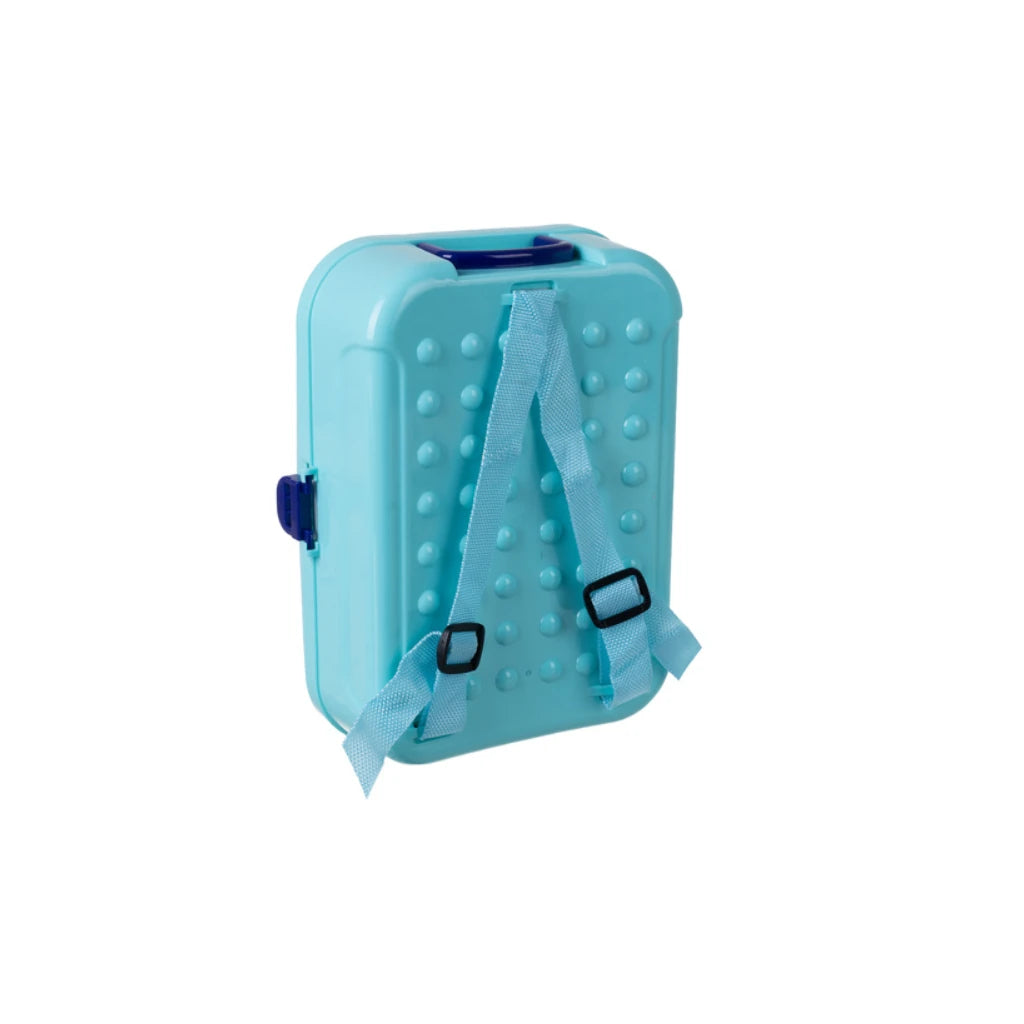 Trusă Toaletaj Canin pentru Copii, Cățeluș din Pluș, Accesorii de Îngrijire, Rucsac 24x18x8 cm