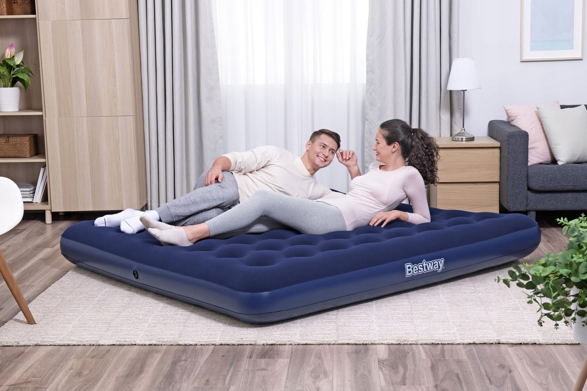 Saltea Gonflabilă Bestway 203 x 183 x 22 cm - MAXY