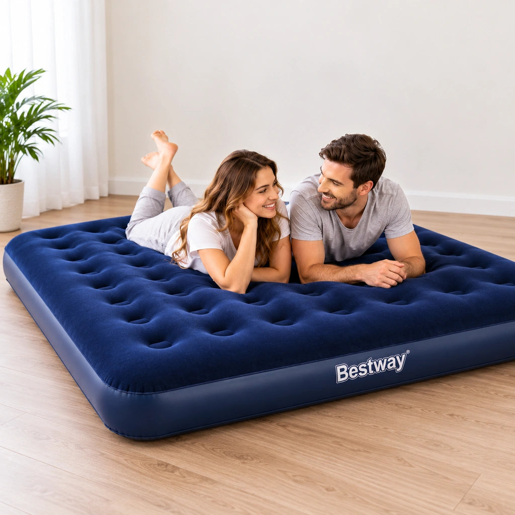 Saltea Pat Bestway Gonflabilă Dublă, 2 Persoane, 203 x 152 x 22 cm