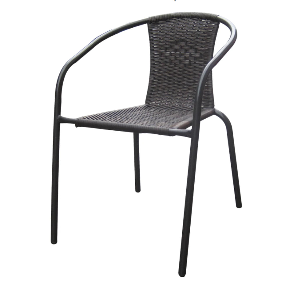 Scaun Gradina Ratan Maro Inchis 52x60x72 cm - MAXY