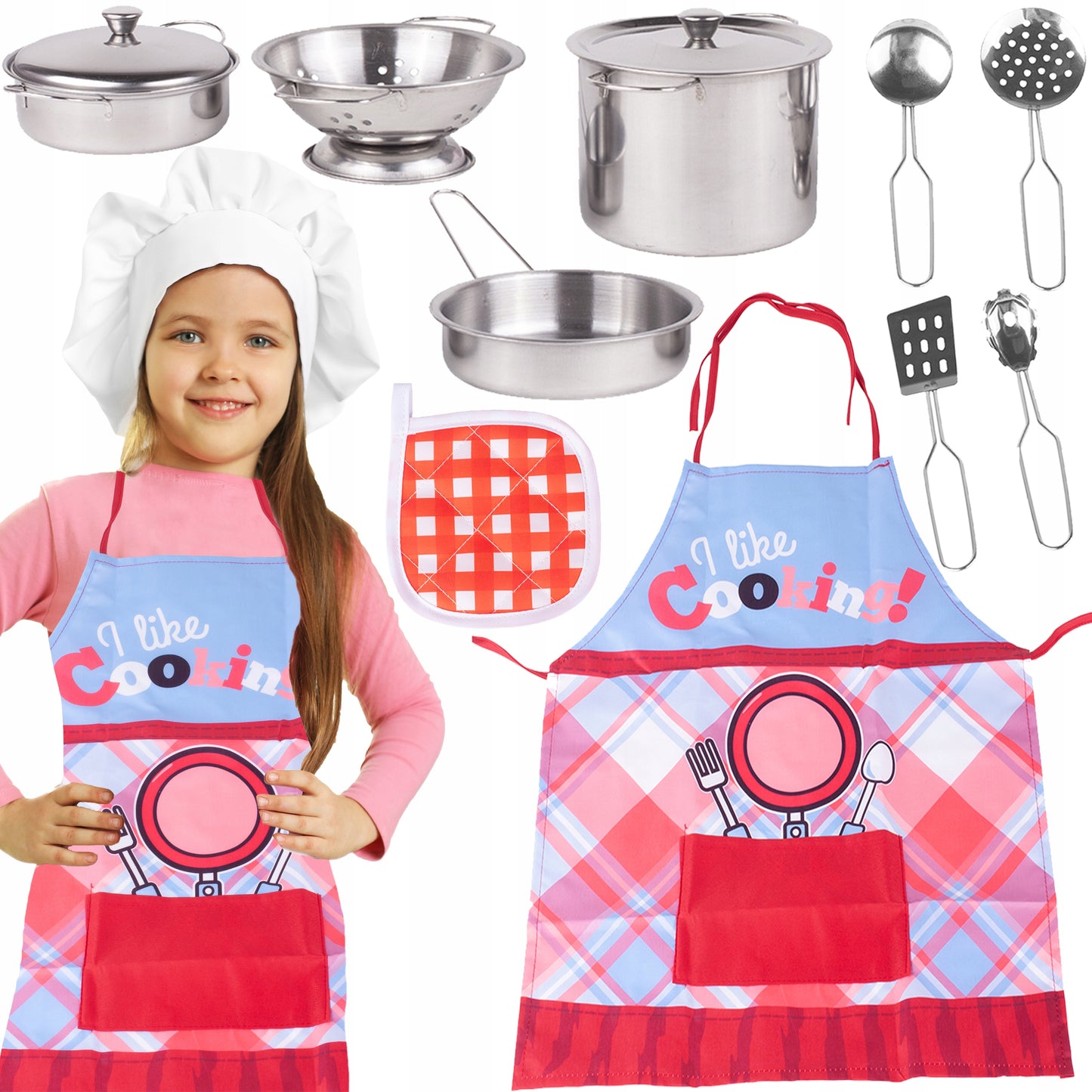 Set Accesorii Bucătărie pentru Copii, 12 Piese - MAXY
