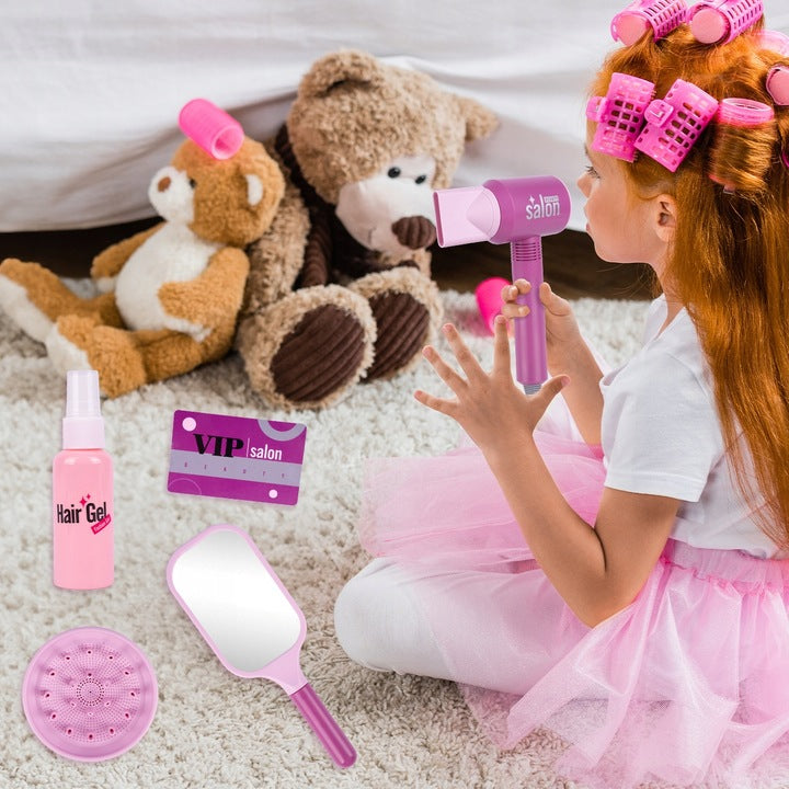 Set Coafură pentru Copii cu Feon de Jucărie și Accesorii - MAXY