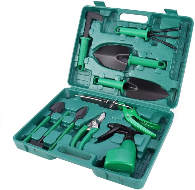 Set Unelte pentru Grădinărit 10 Piese cu Husă - MAXY