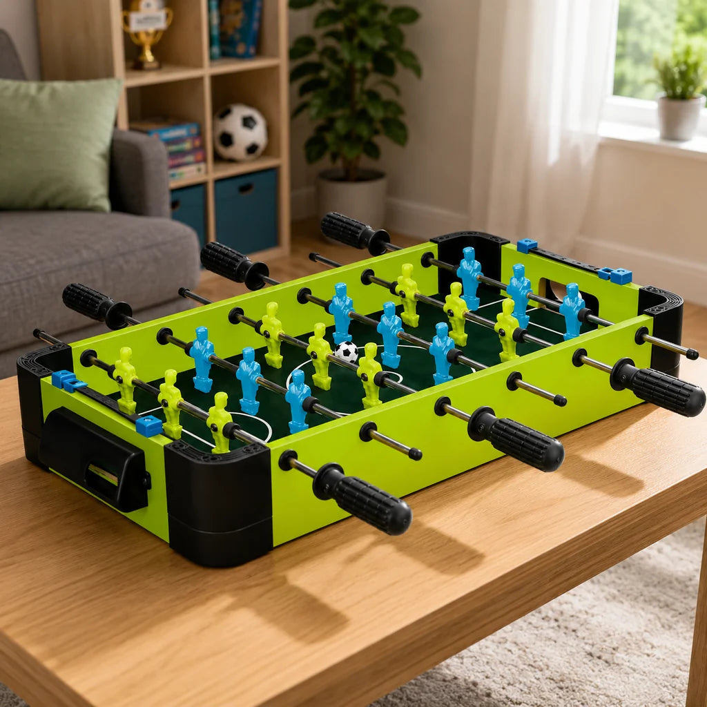 Set Fotbal De Masa Pentru Copii Din Lemn, 51 x 40 x 7 cm - MAXY