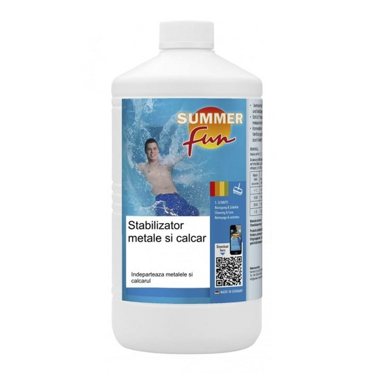 Stabilizator Metale și Calcar pentru Piscină 1L - MAXY