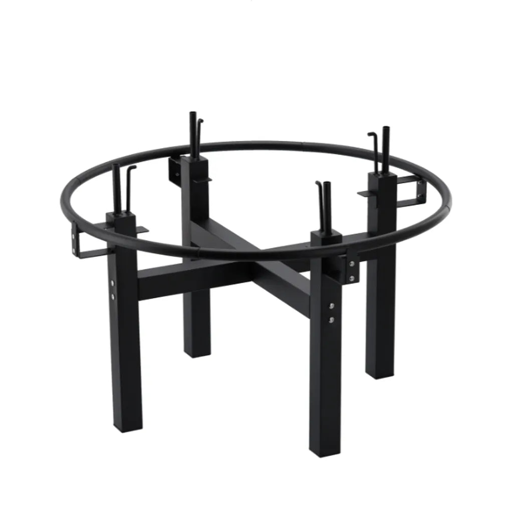 Grătar de Grădină Multifuncțional cu Rotisor Rotativ, 90x86x99 cm - MAXY