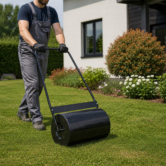 Tăvălug pentru Gazon din Metal 42 cm – Rola Compactare Sol - MAXY