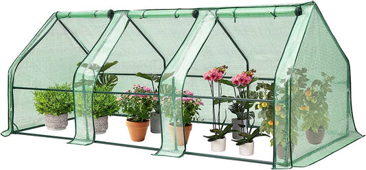 Mini sera de gradina pentru plante 295 x 95 x 95cm