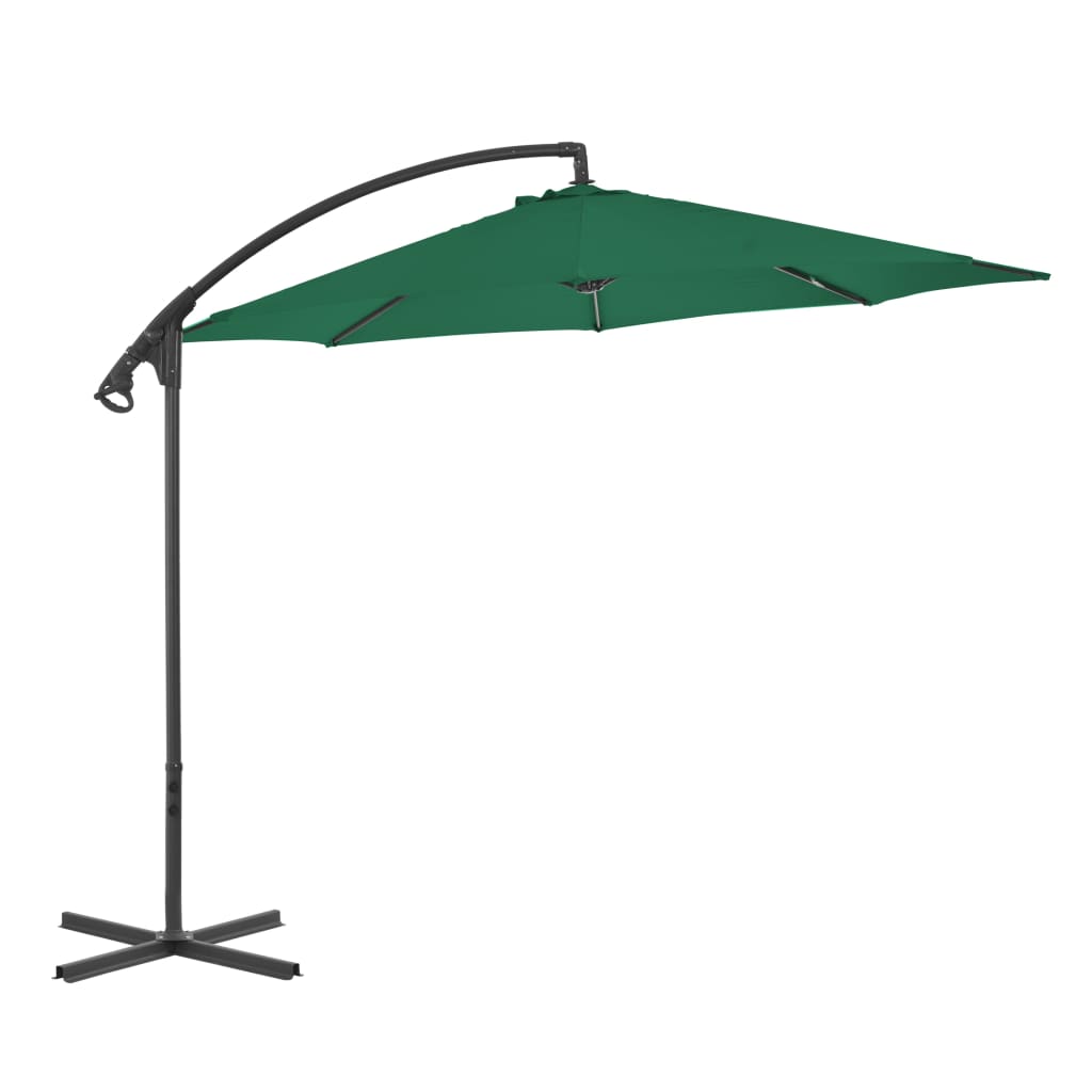 Umbrelă de Grădină și Terasă 300 cm, Verde
